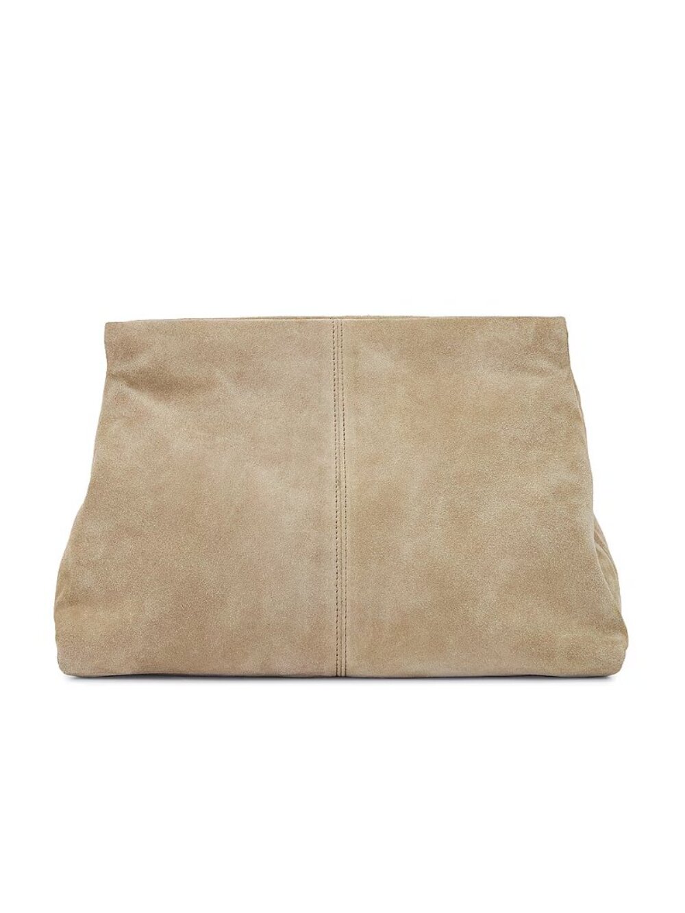 Flattered Clay Bag in Sand